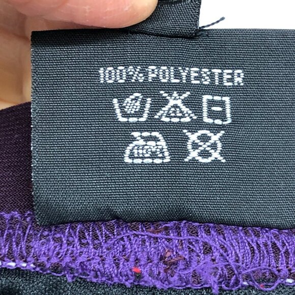 Fast Base Plum Flared Midi Skirt size L - Picture 11 of 13